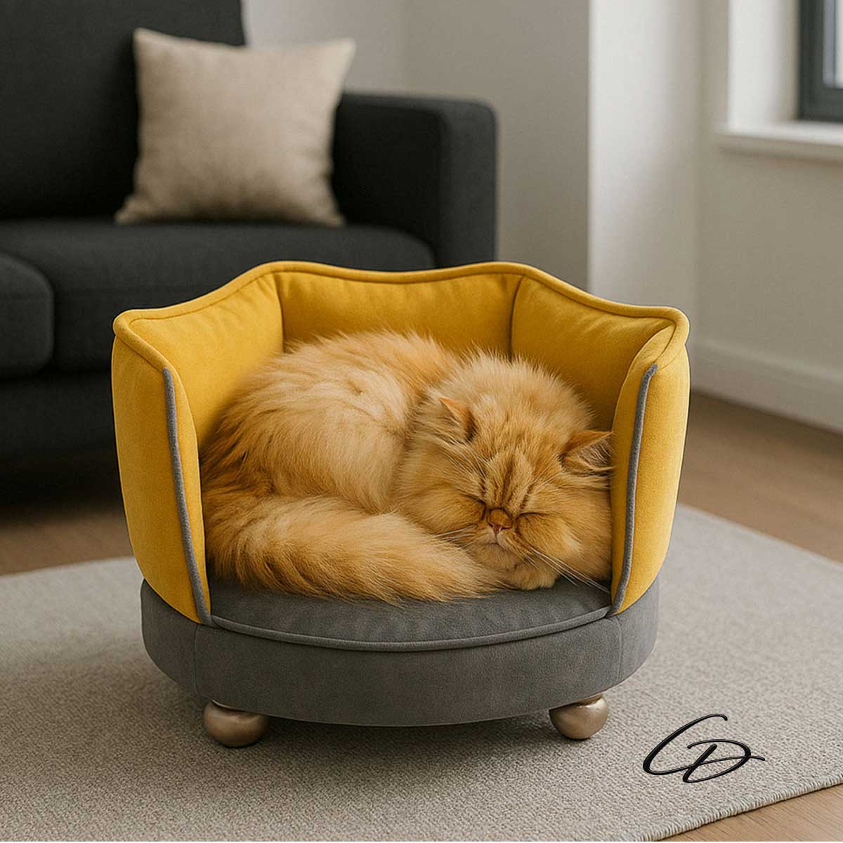 Culcuş pisici Lola | CODI Atelier - imagine 3