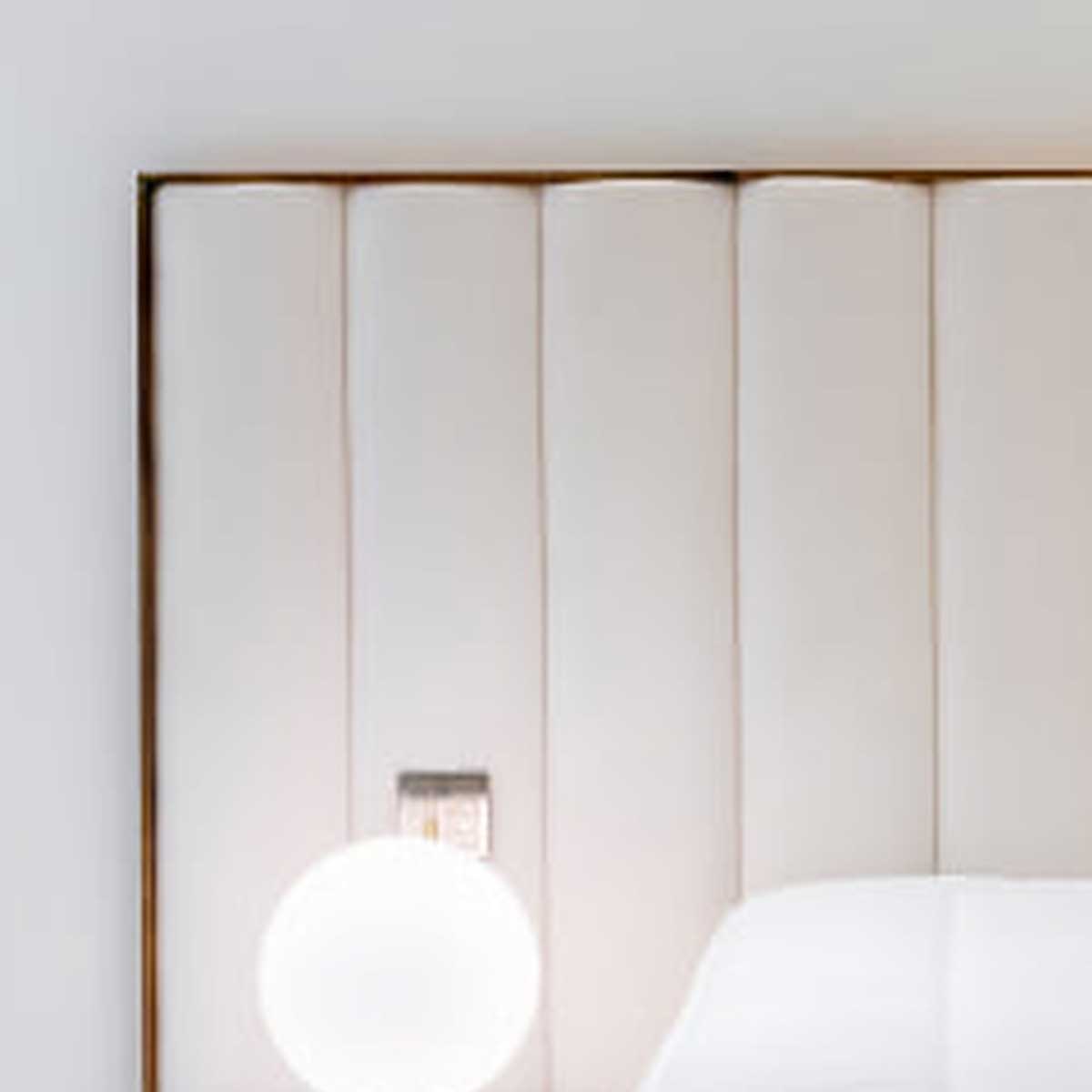 Pat tapițat Edam 200x200 cm | Pat matrimonial modern – CODI Atelier - imagine 3