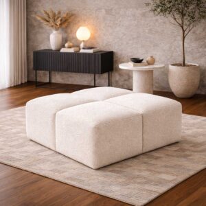 Pouf CUBE – piesă de living tapițată | CODI Atelier